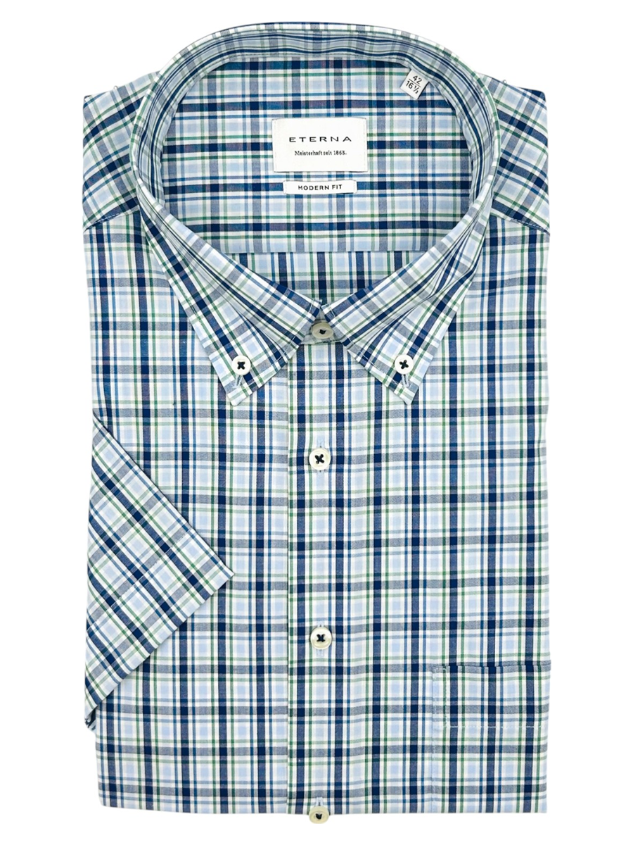 Eterna Modern fit Kortærmet skjorte